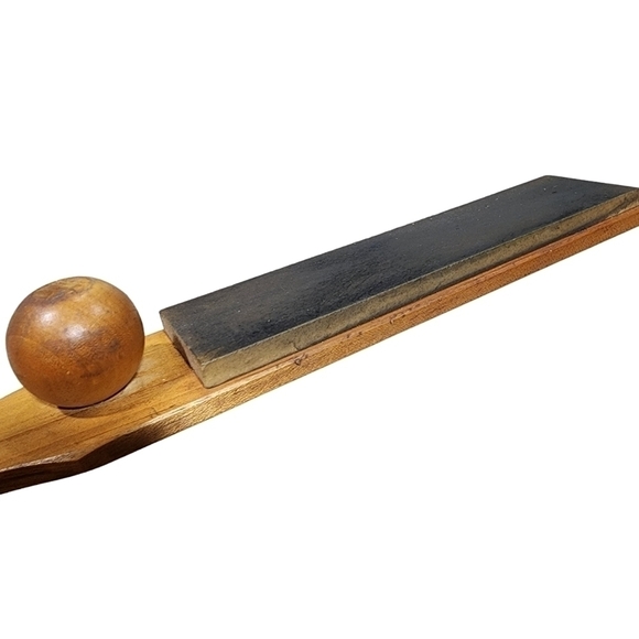 Vintage Indian Mountain Whetstone Hot Springs sharpening stone - Picture 4 of 14